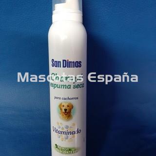 SAN DIMAS Champú Espuma Seca Vitaminado 200ml - Imagen 1